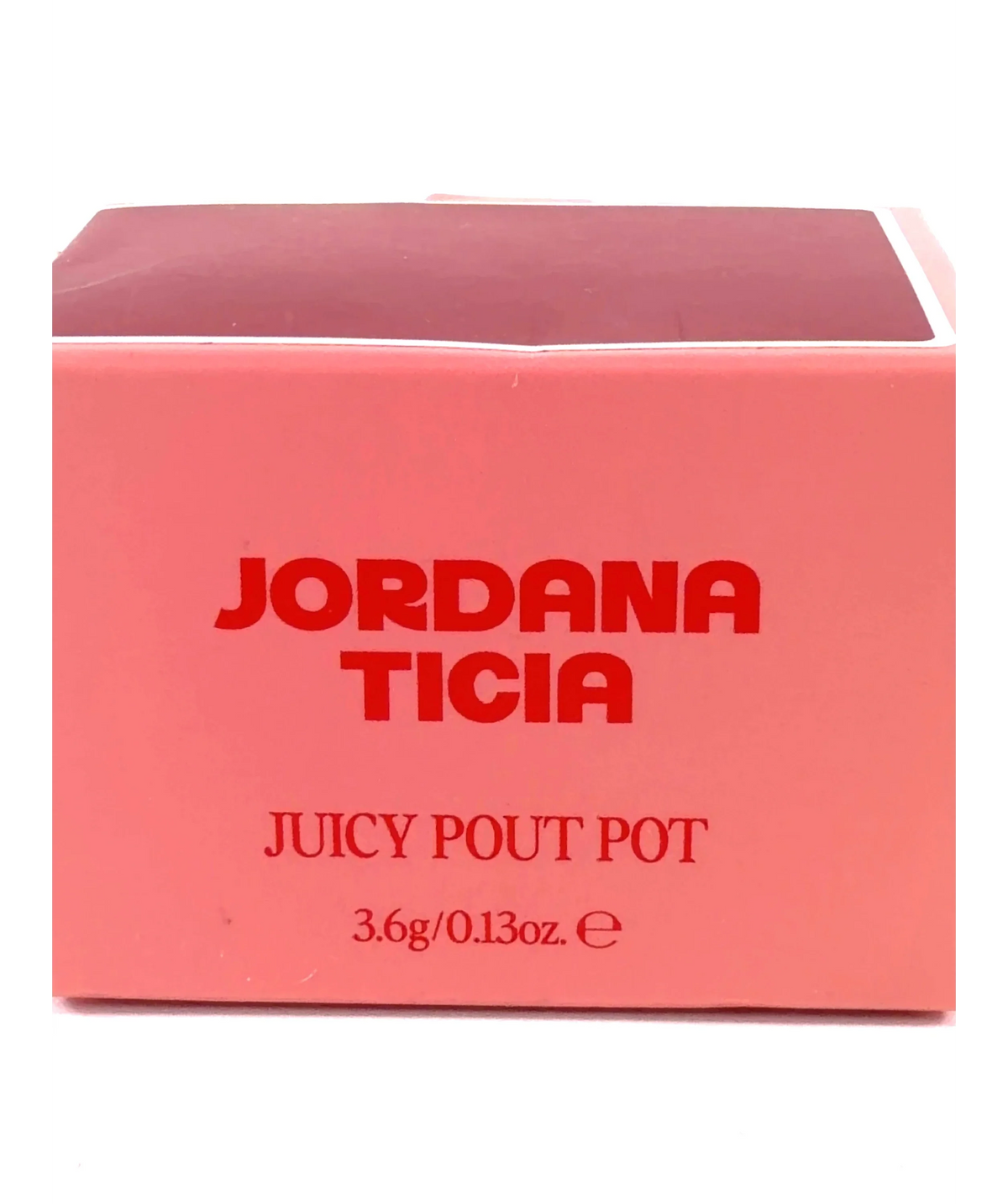 jordana ticia Cry Baby Juicy Pout Pot, size 3.6g — label