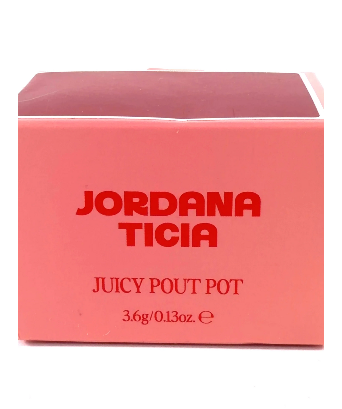 jordana ticia Cry Baby Juicy Pout Pot, size 3.6g — care label