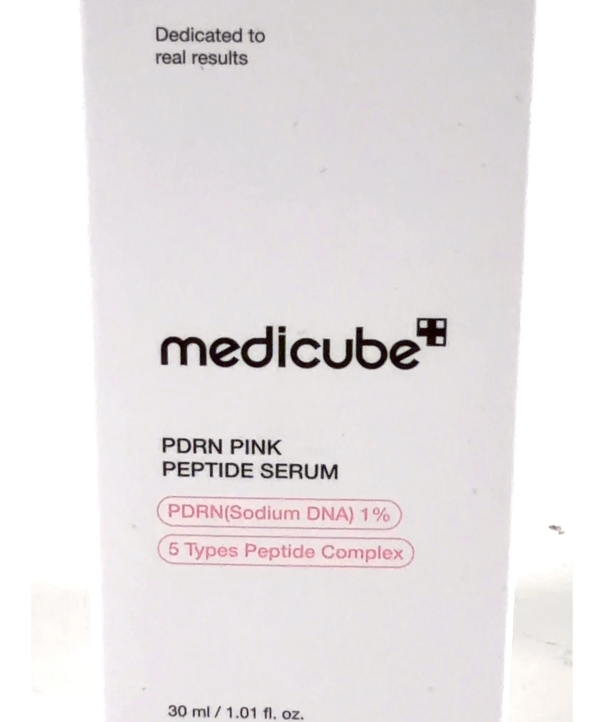 Medicube PDRN PINK PEPTIDE SERUM, size 30ml — label