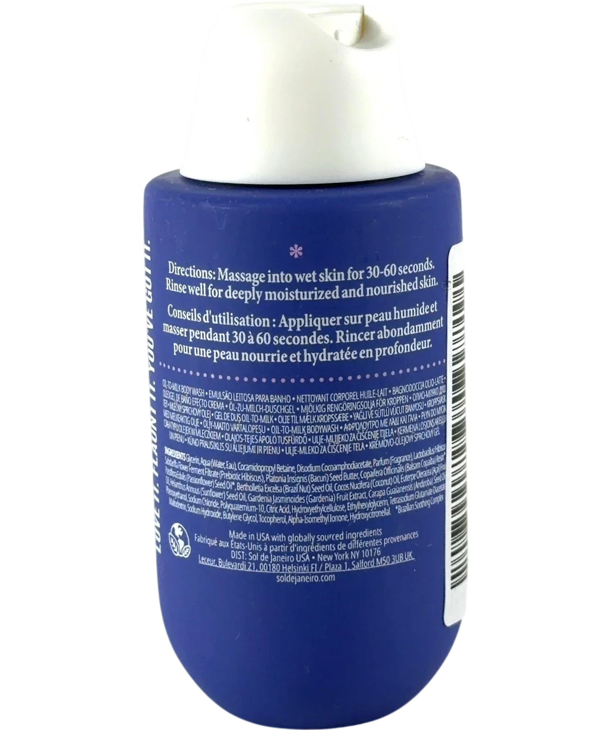 Sol de Janeiro DELICIA DRENCH SHOWER OIL, size 90ml — back