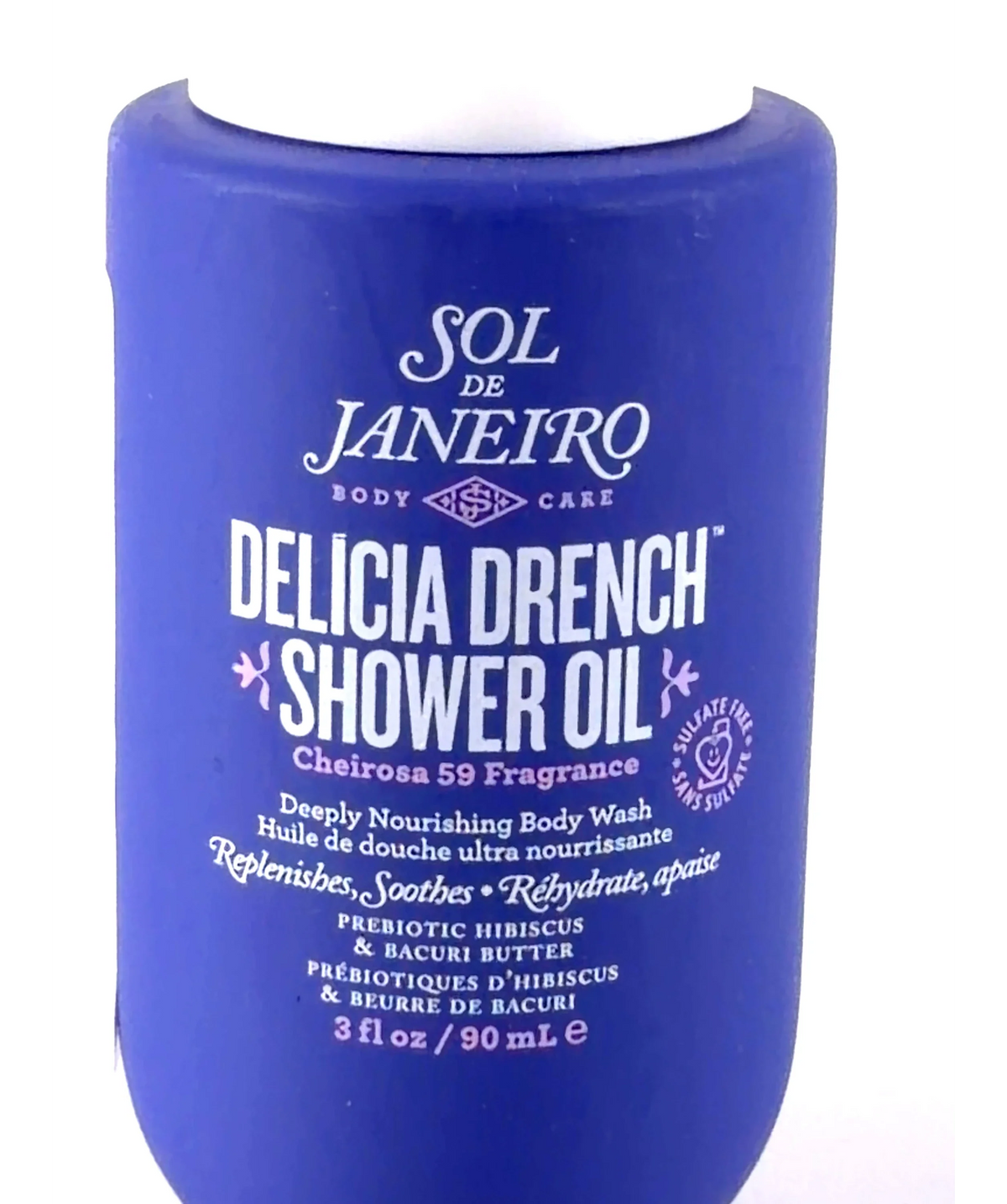Sol de Janeiro DELICIA DRENCH SHOWER OIL, size 90ml — label