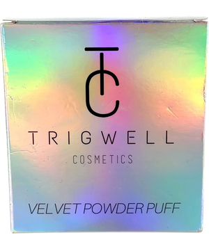 Trigwell Cosmetics Velvet Powder Puff Duo 1
