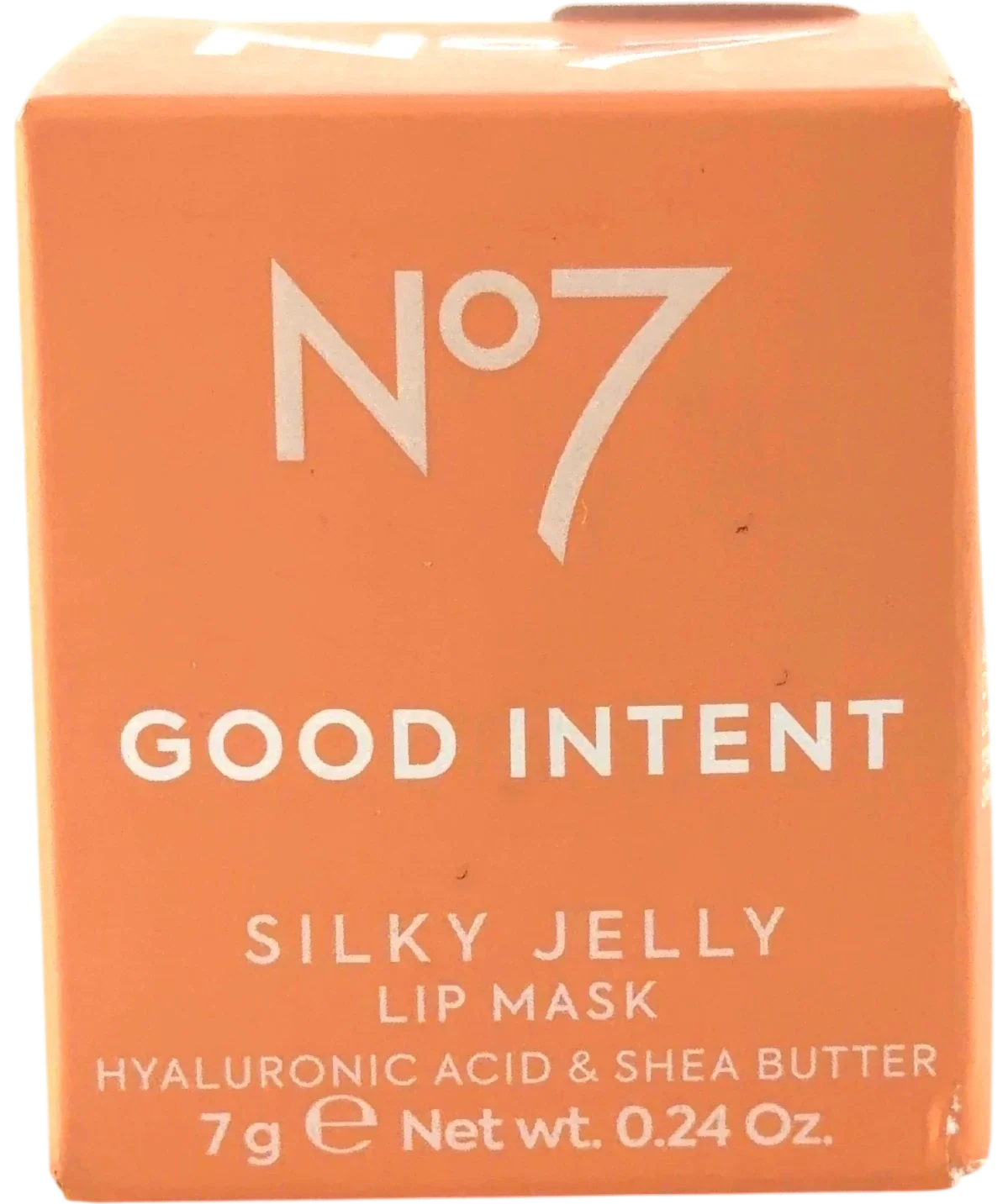 No7 Good Intent Silky Jelly Lip Mask, size 7g — front