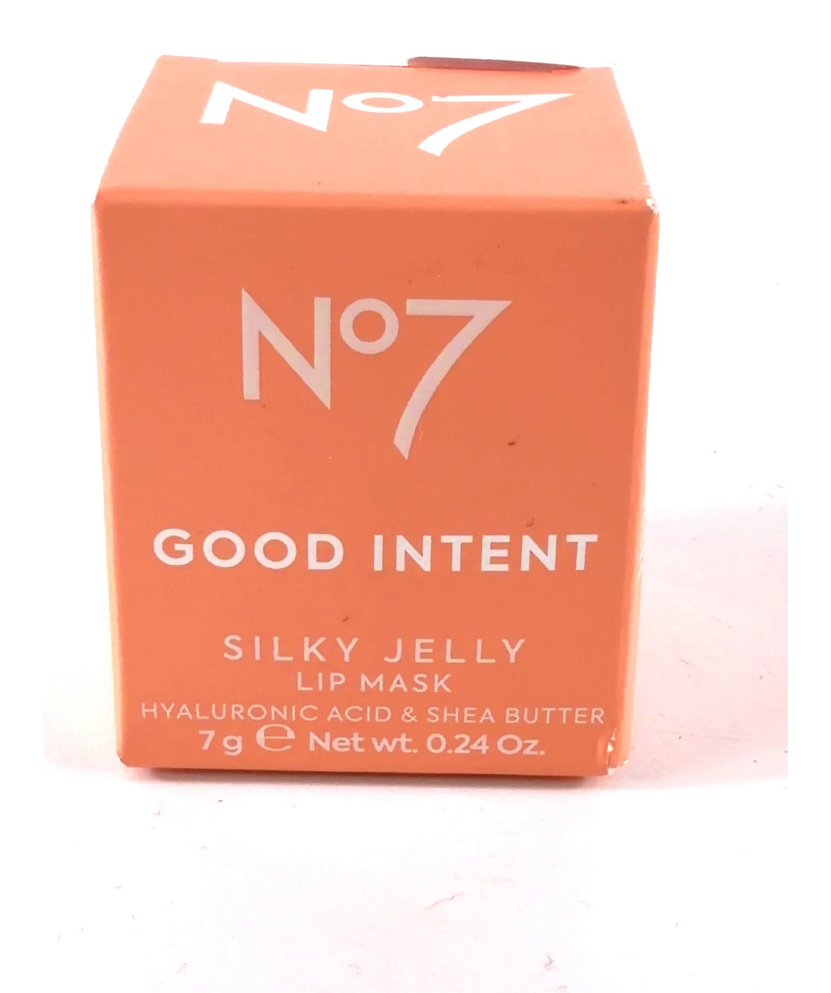 No7 Good Intent Silky Jelly Lip Mask, size 7g — care label