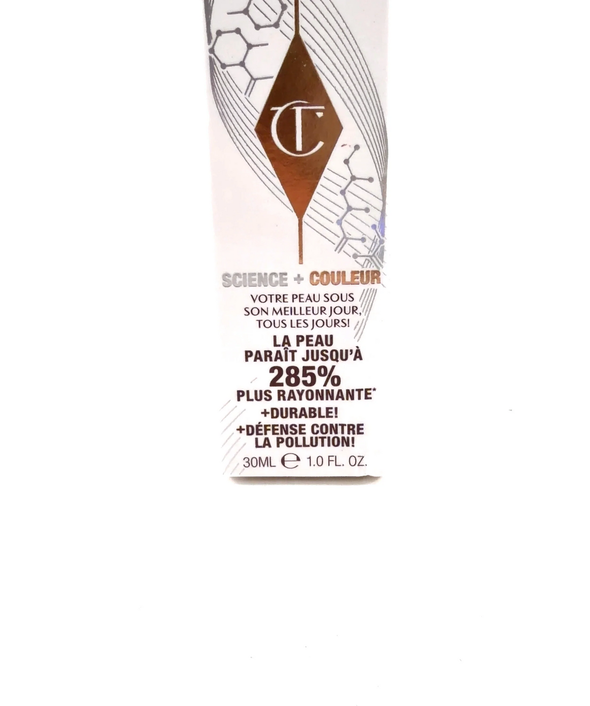 Charlotte Tilbury 8 NEUTRAL BEAUTIFUL SKIN FOUNDATION, size 30ml — care label