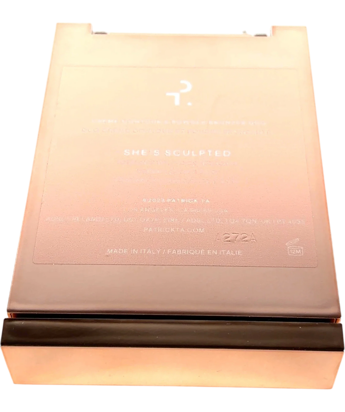 Patrick TA SHE'S SCULPTED (MEDIUM) Major Sculpt Crème Contour & Powder Bronzer Duo, size 9.0g — back