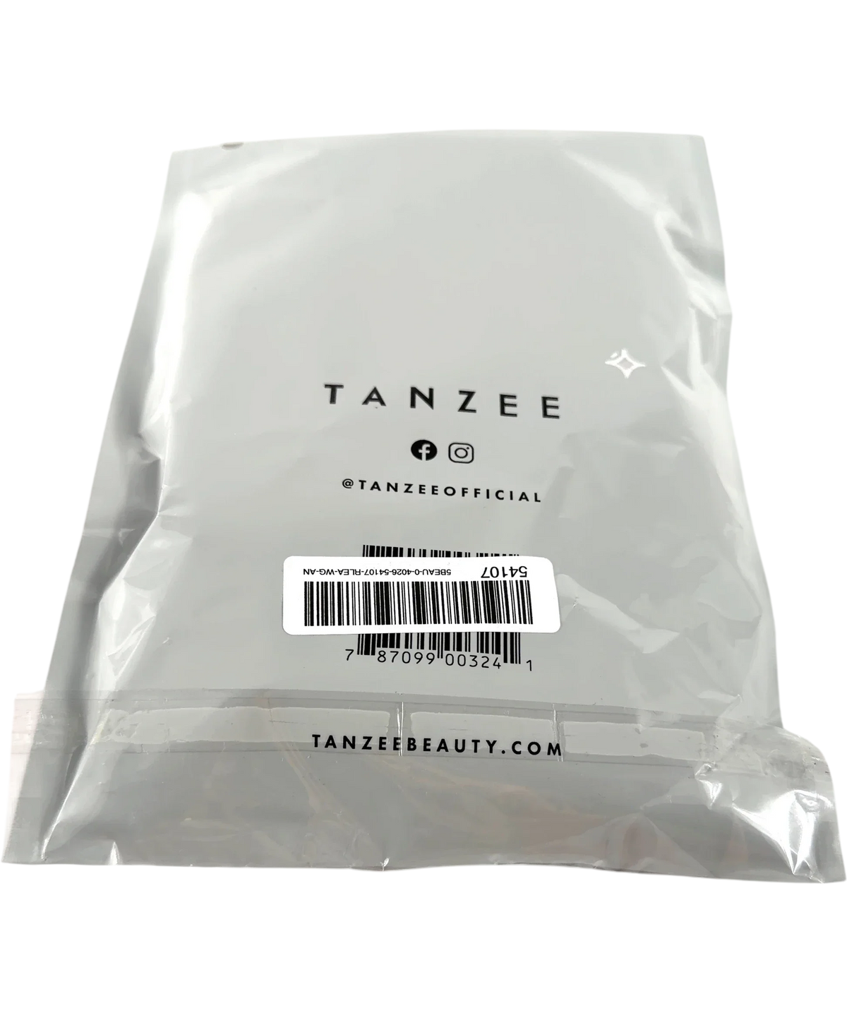 Tanzee Luxury Double Sided Tanning Mitt, size 1 — back