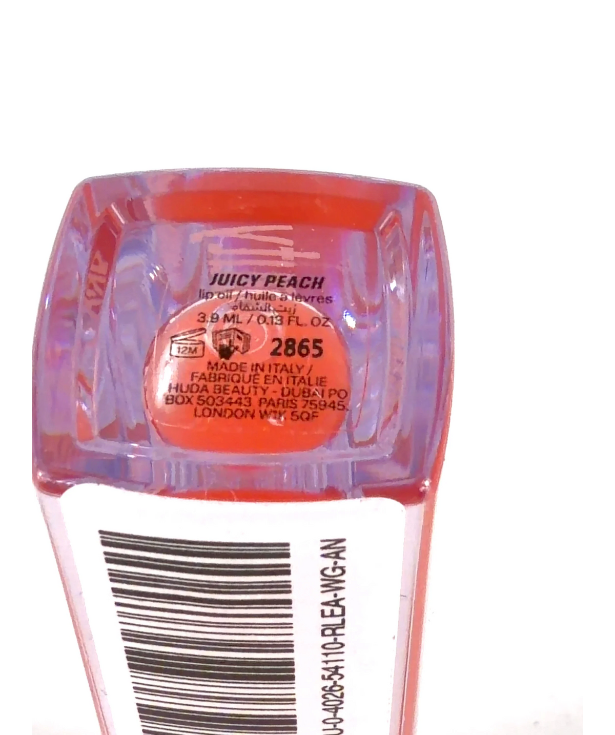Huda Beauty JUICY PEACH FAUX FILLER, size 3.9ml — detail