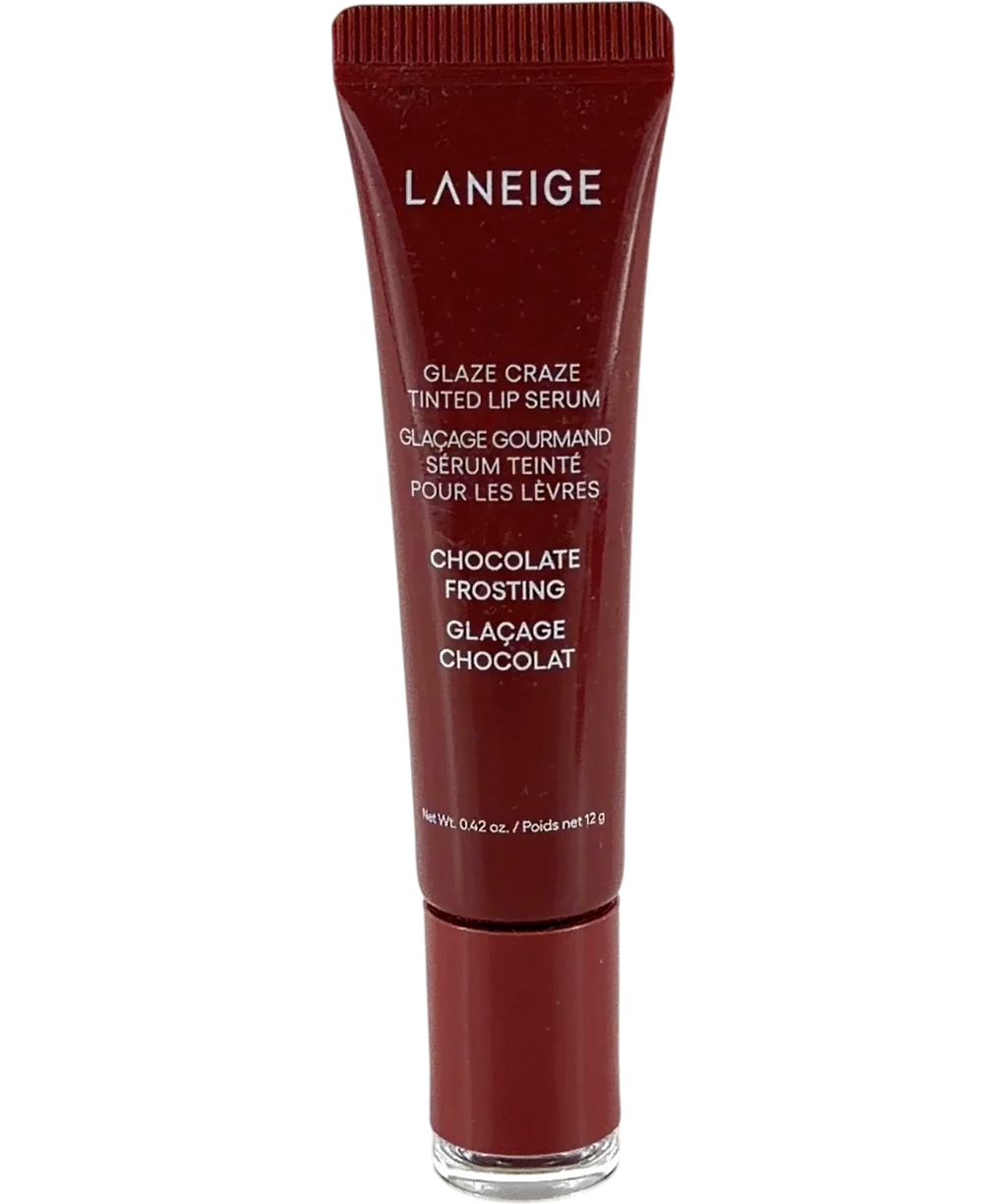 Laneige Chocolate Frosting GLAZE CRAZE TINTED LIP SERUM, size 12g — front