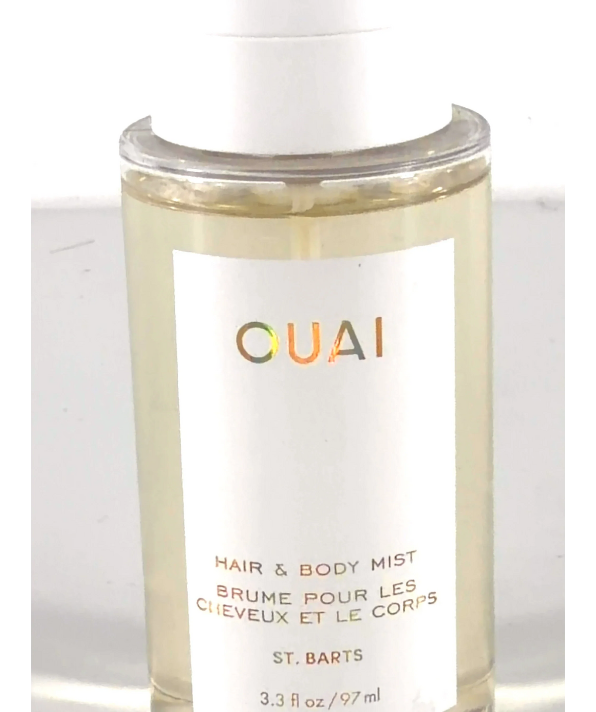 OUAI ST. BARTS ST. BARTS, size 97ml — label