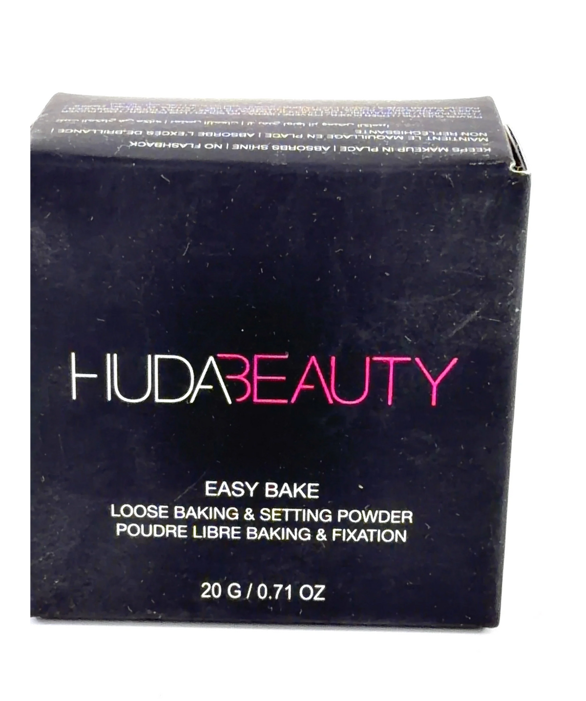 Huda Beauty BANANA BREAD EASY BAKE LOOSE BAKING & SETTING POWDER, size 20g — label