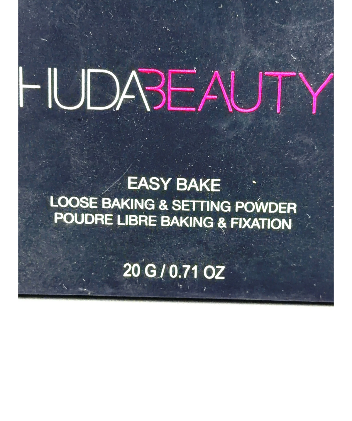 Huda Beauty BANANA BREAD EASY BAKE LOOSE BAKING & SETTING POWDER, size 20g — care label