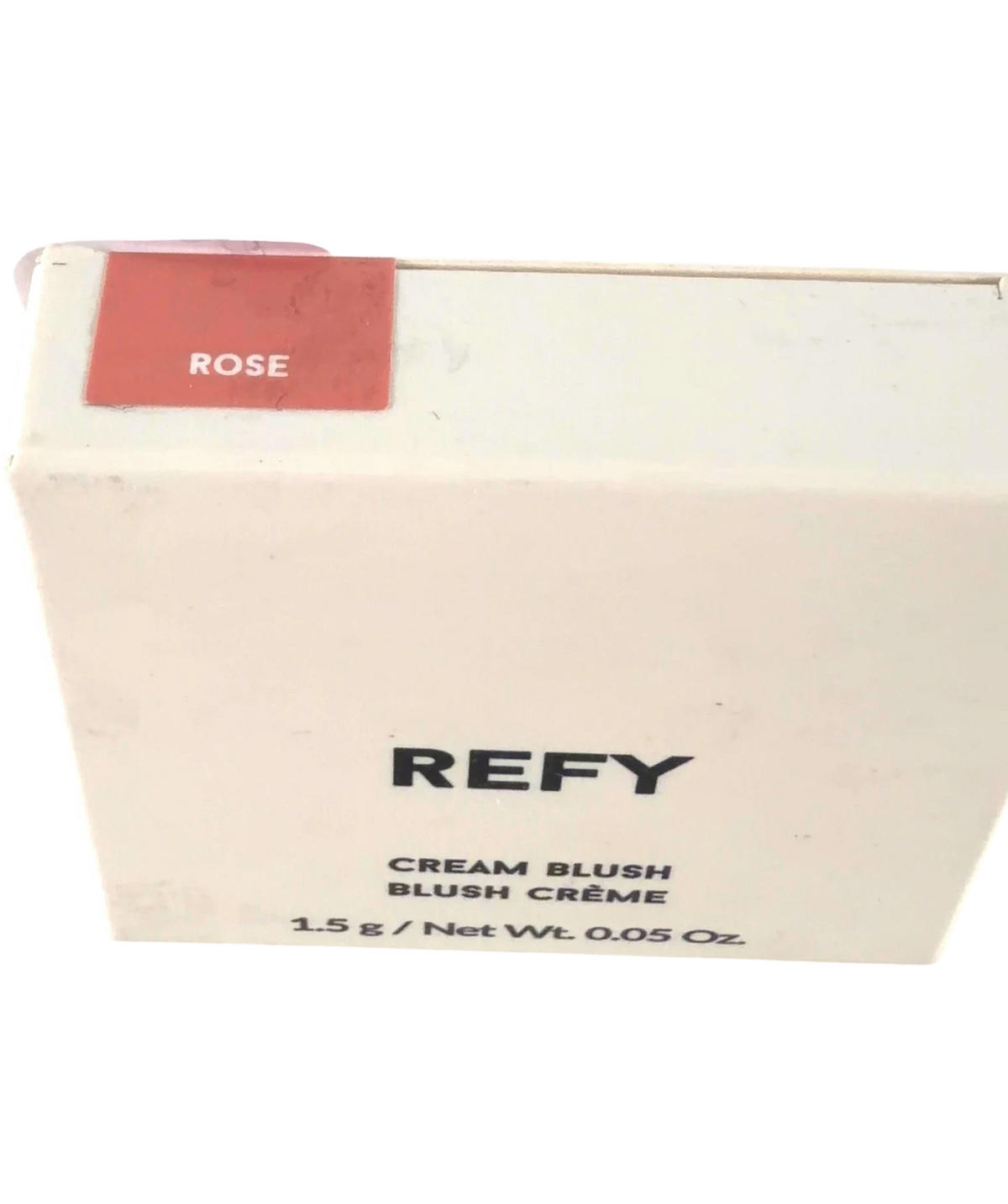 Refy ROSE Cream Blush, size 1.5g — back