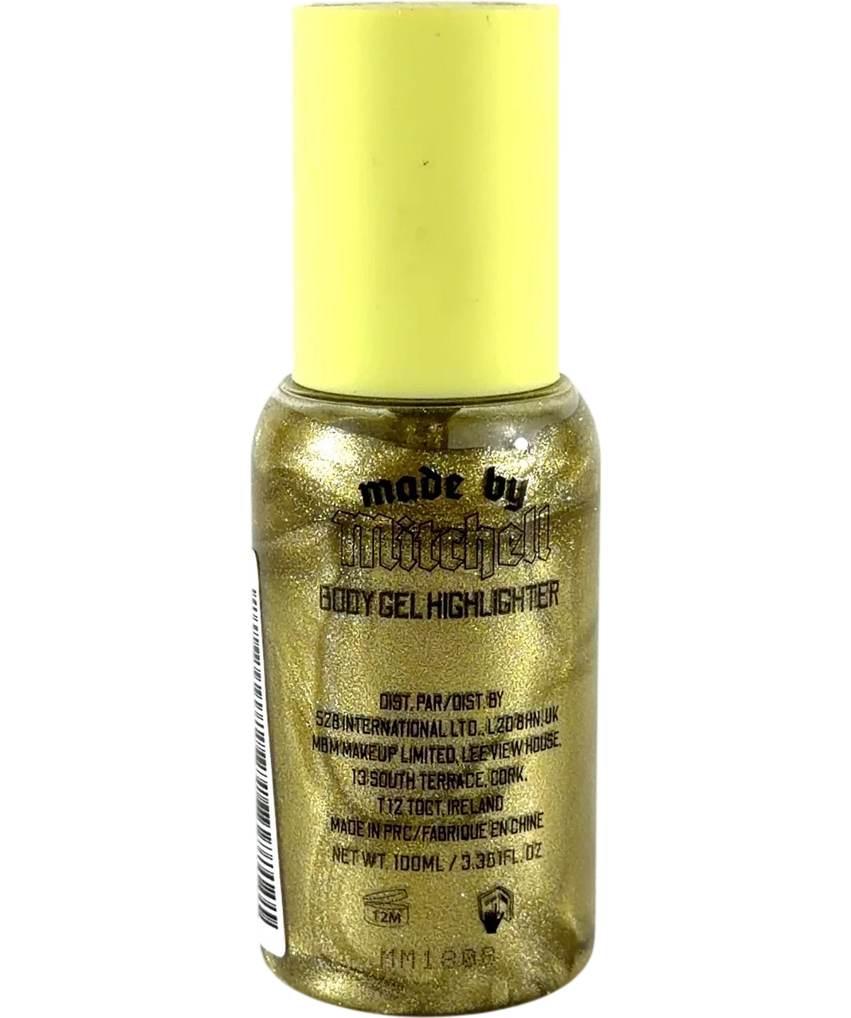 Made By Mitchell Universal Shine Slime Body Glow Highlighter, size 100ml — back