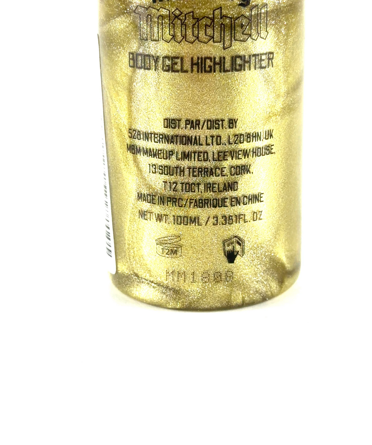 Made By Mitchell Universal Shine Slime Body Glow Highlighter, size 100ml — care label