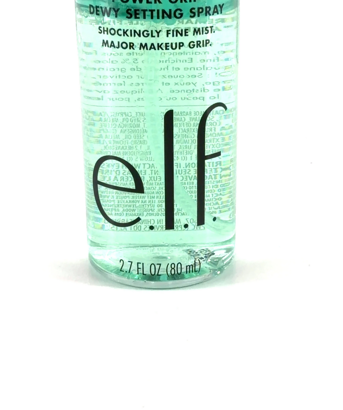 e.l.f. Shade, size 80ml — label