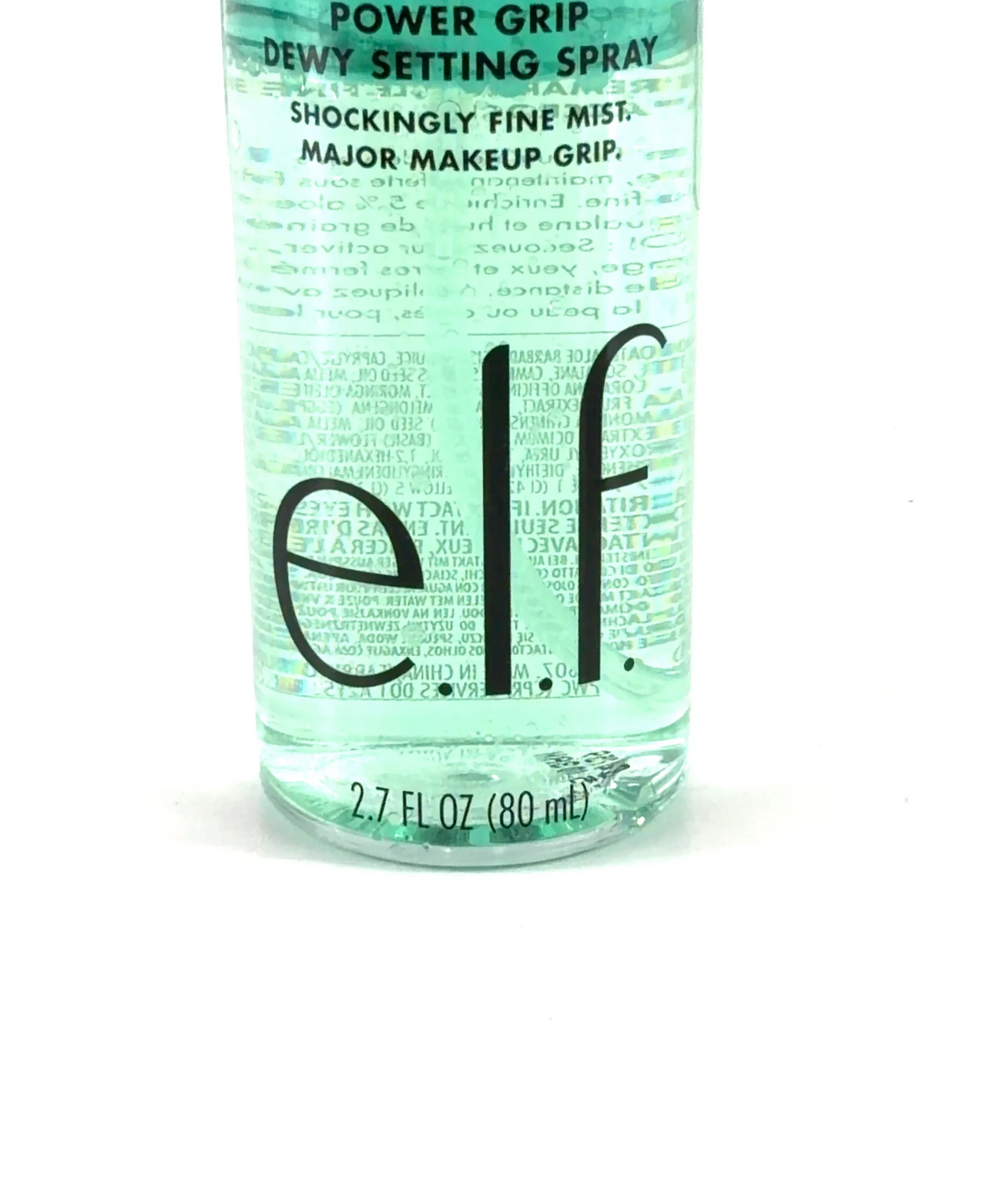 e.l.f. Shade, size 80ml — care label