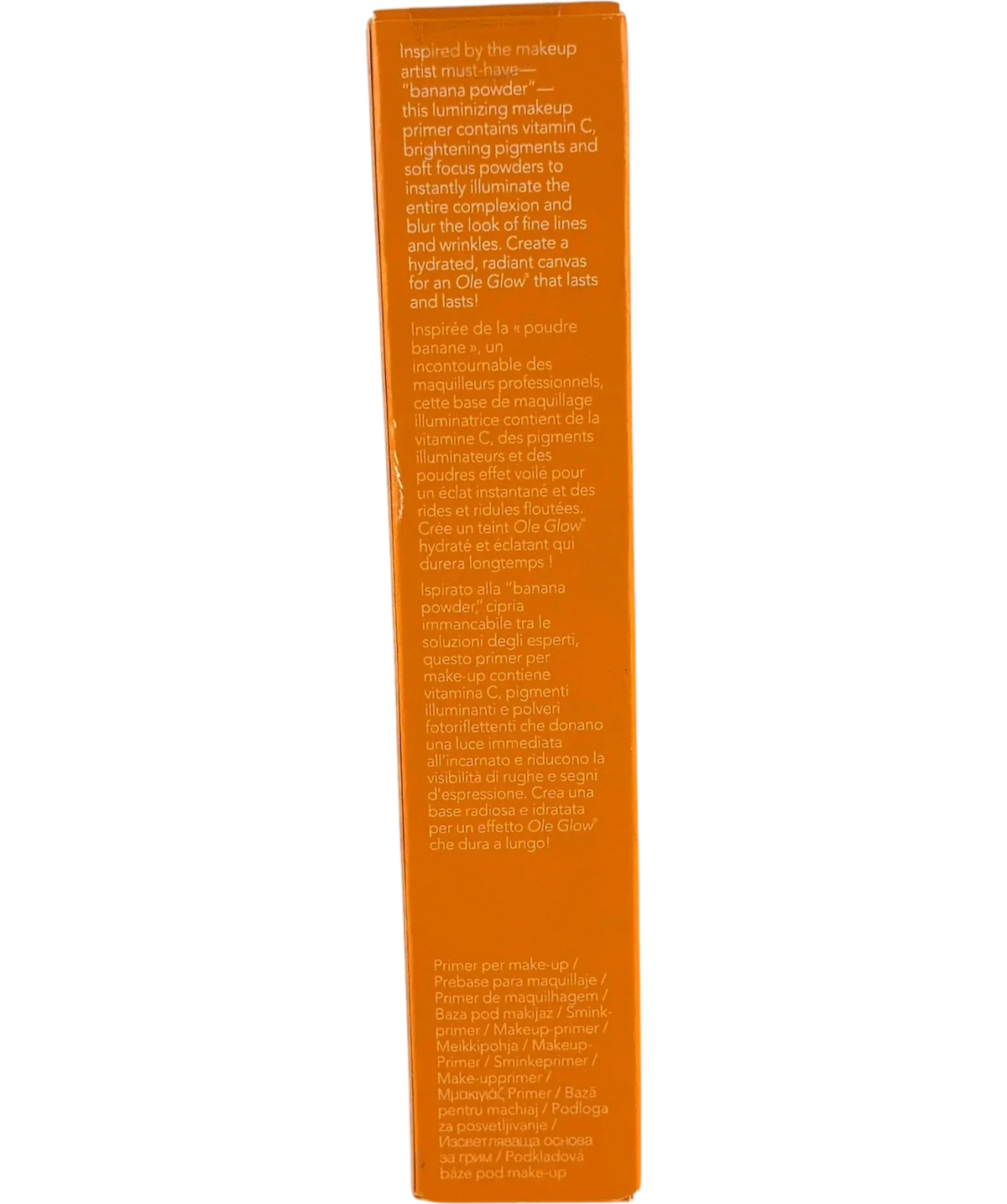 Ole Henriksen Universal Banana Bright Face Primer, size 30ml — back