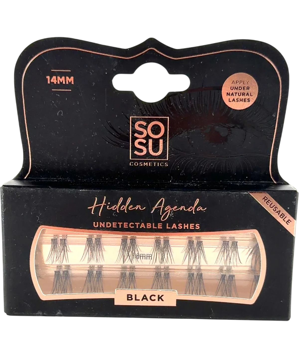 SOSU Black Hidden Agenda, size 1 — front