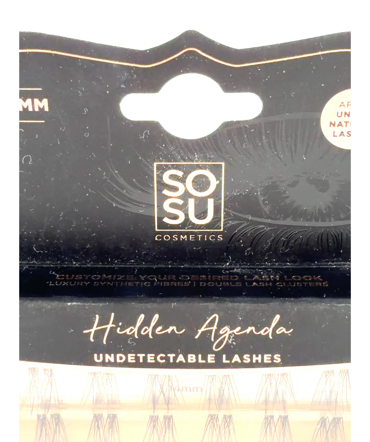 SOSU Black Hidden Agenda, size 1 — label