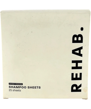 Rehab Shampoo Sheets 25 Sheets