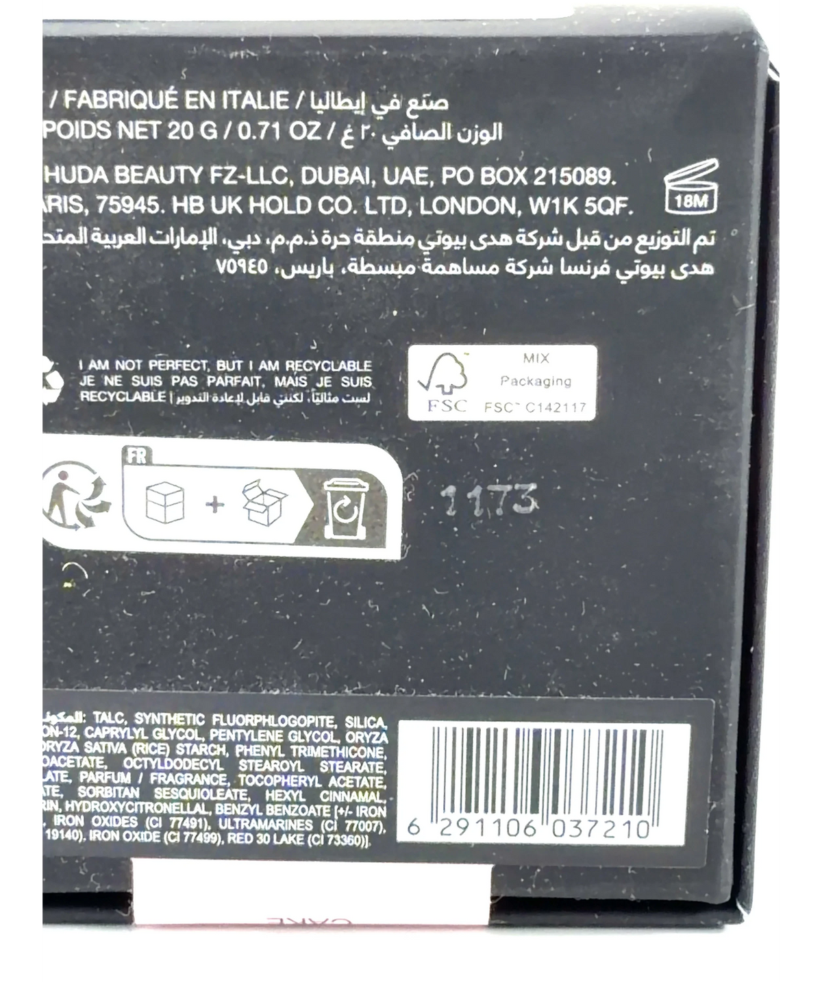Huda Beauty CHERRY BLOSSOM CAKE Easy Bake Loose Baking & Setting Powder, size 20g — detail