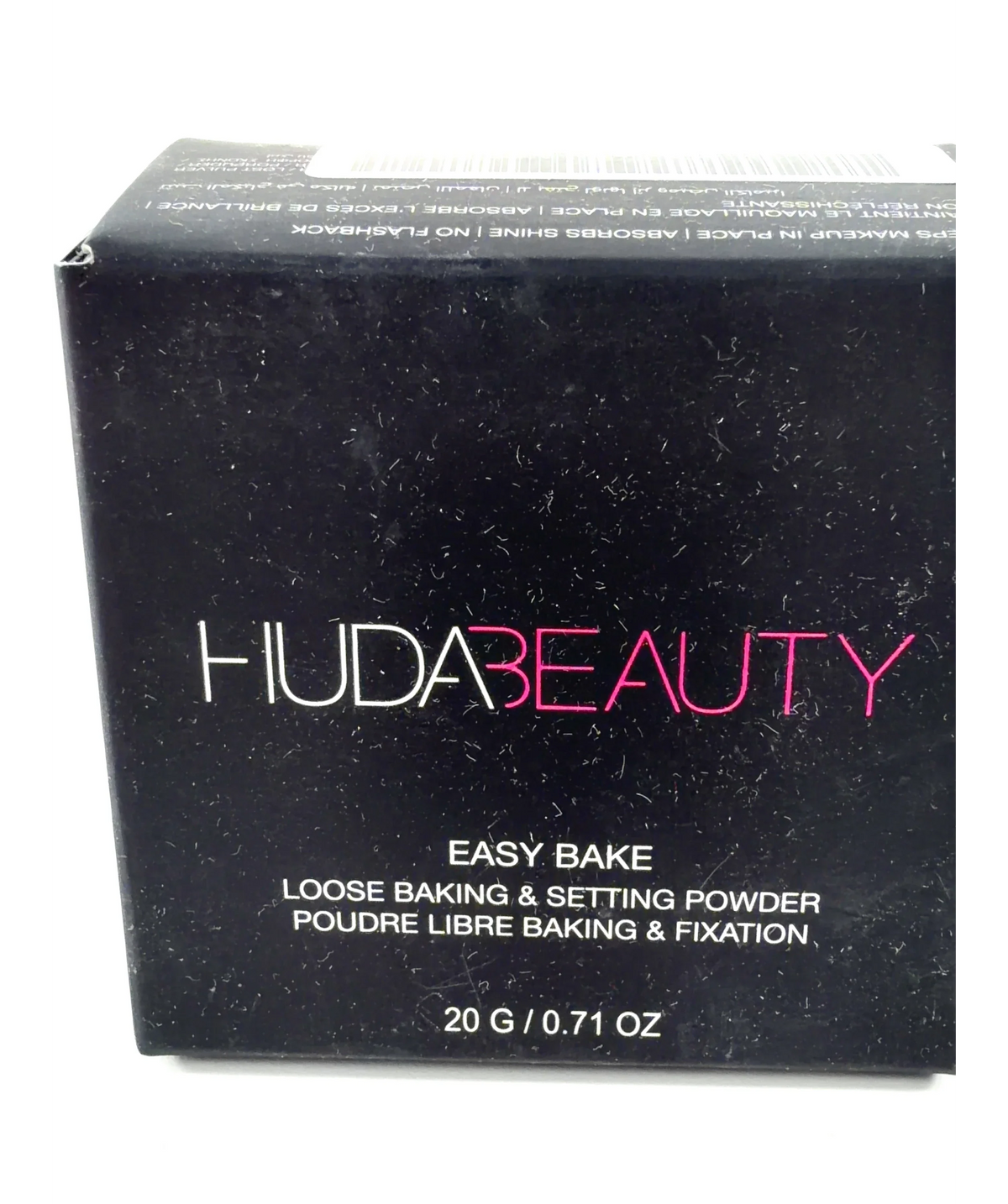 Huda Beauty CHERRY BLOSSOM CAKE Easy Bake Loose Baking & Setting Powder, size 20g — label
