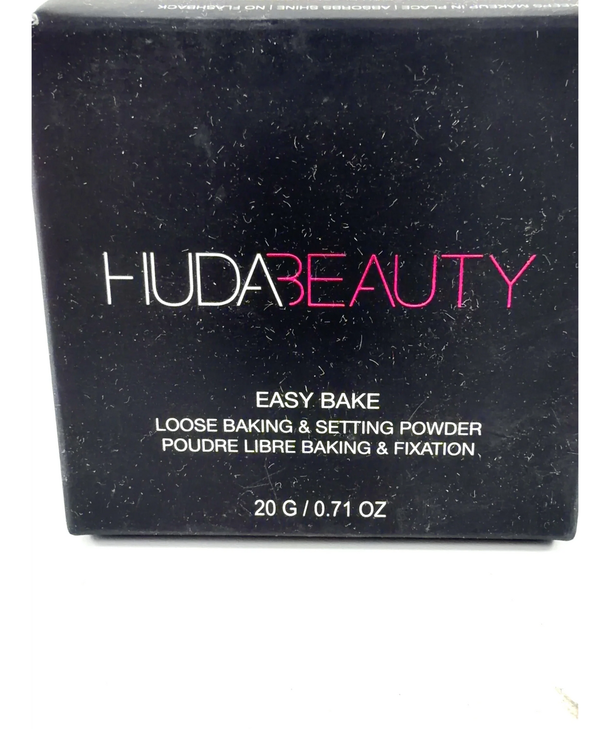 Huda Beauty CHERRY BLOSSOM CAKE Easy Bake Loose Baking & Setting Powder, size 20g — care label