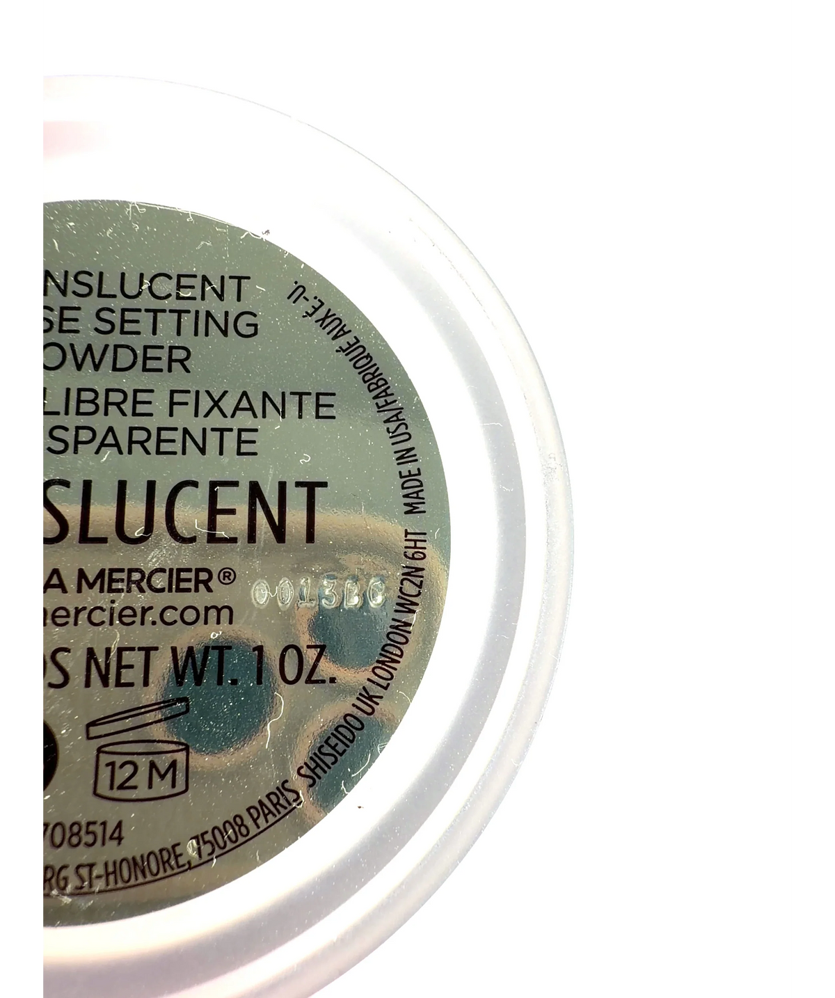 Laura Mercier Translucent Translucent Loose Setting Powder, size 29g — detail