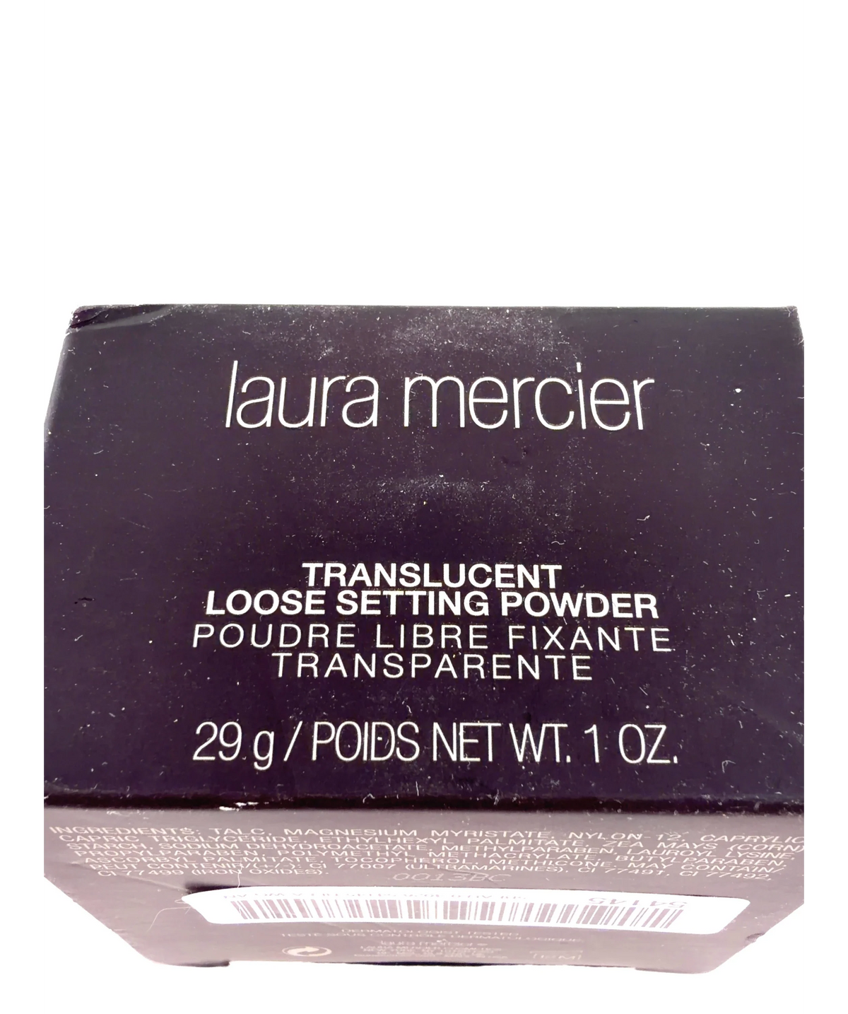 Laura Mercier Translucent Translucent Loose Setting Powder, size 29g — label