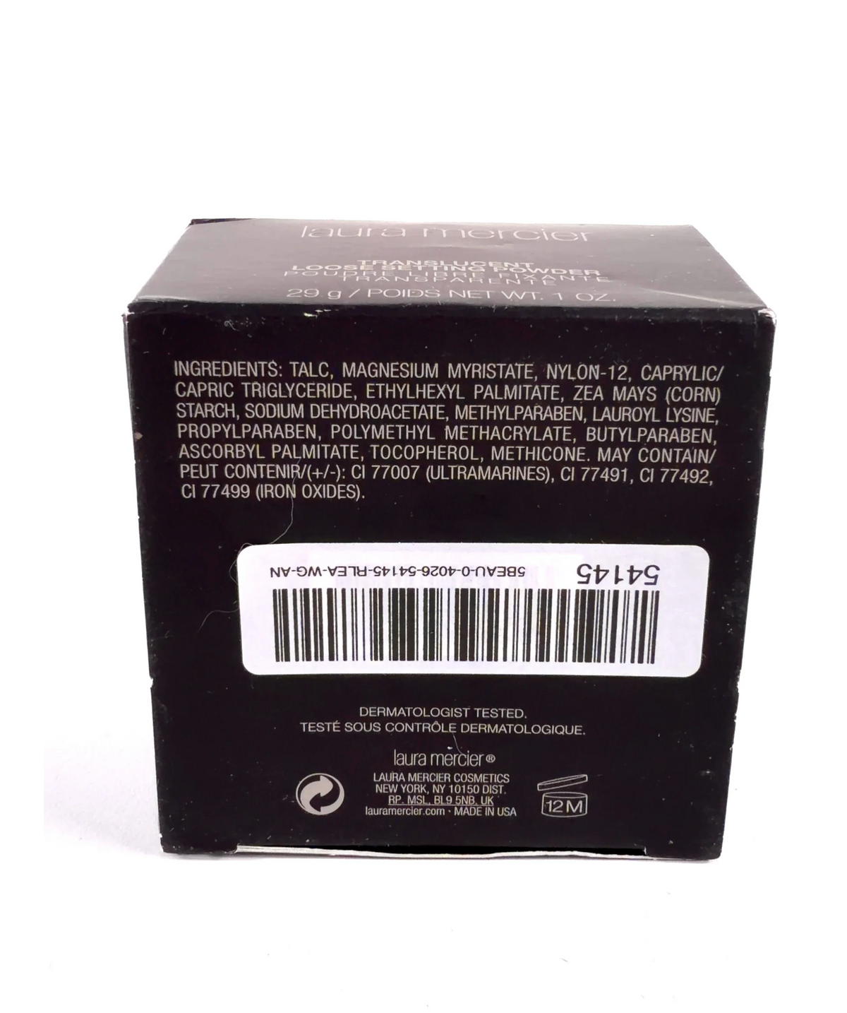 Laura Mercier Translucent Translucent Loose Setting Powder, size 29g — fabric detail