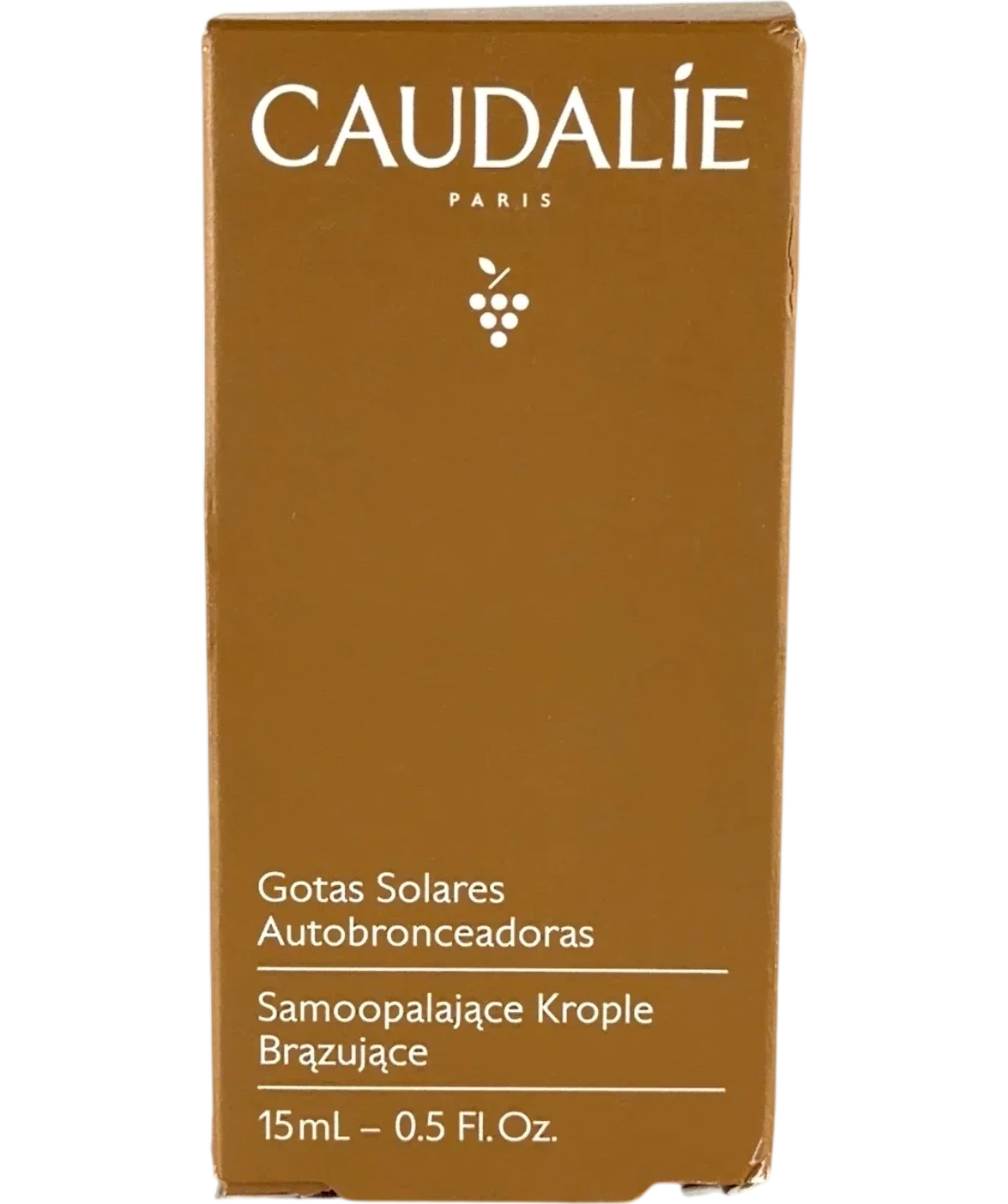 Caudalie Self-Tan Sun Drops, size 15ml — front