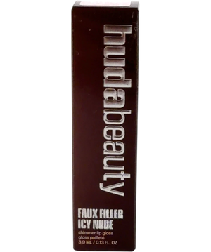 Huda Beauty Faux Filler Extra Shine Icy Nude - She Glitzy  3.9ml