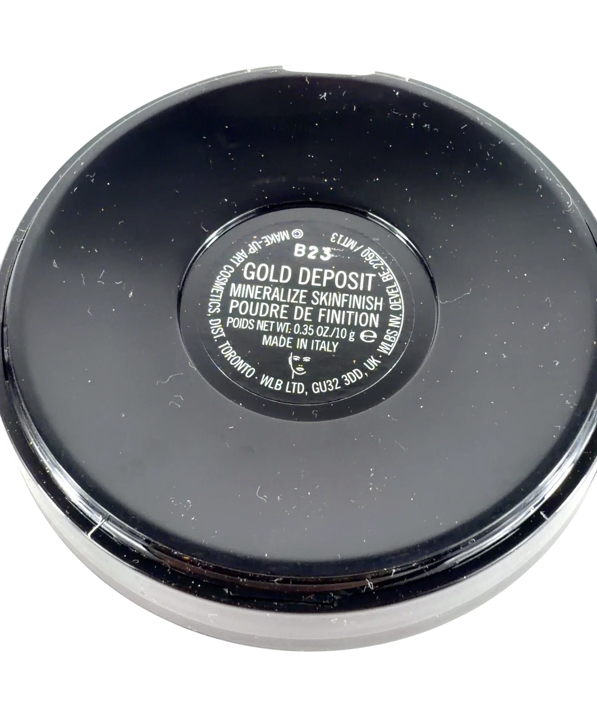 MAC GOLD DEPOSIT Mineralize Skinfinish, size 10g — back