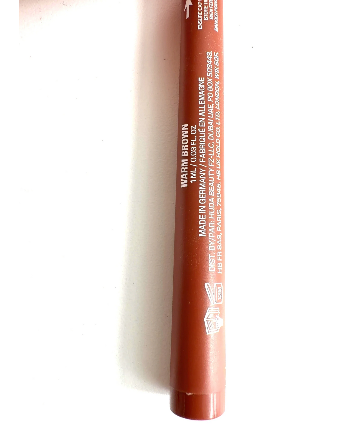 Huda Beauty WARM BROWN Lip Contour Stain, size 1ml — detail