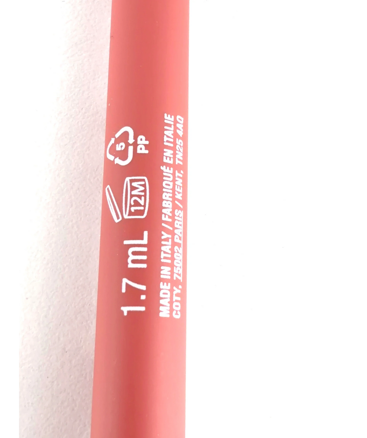 Rimmel 200 Pink Candy Thrill Seeker Lip Ink Pen, size 1.7ml — care label