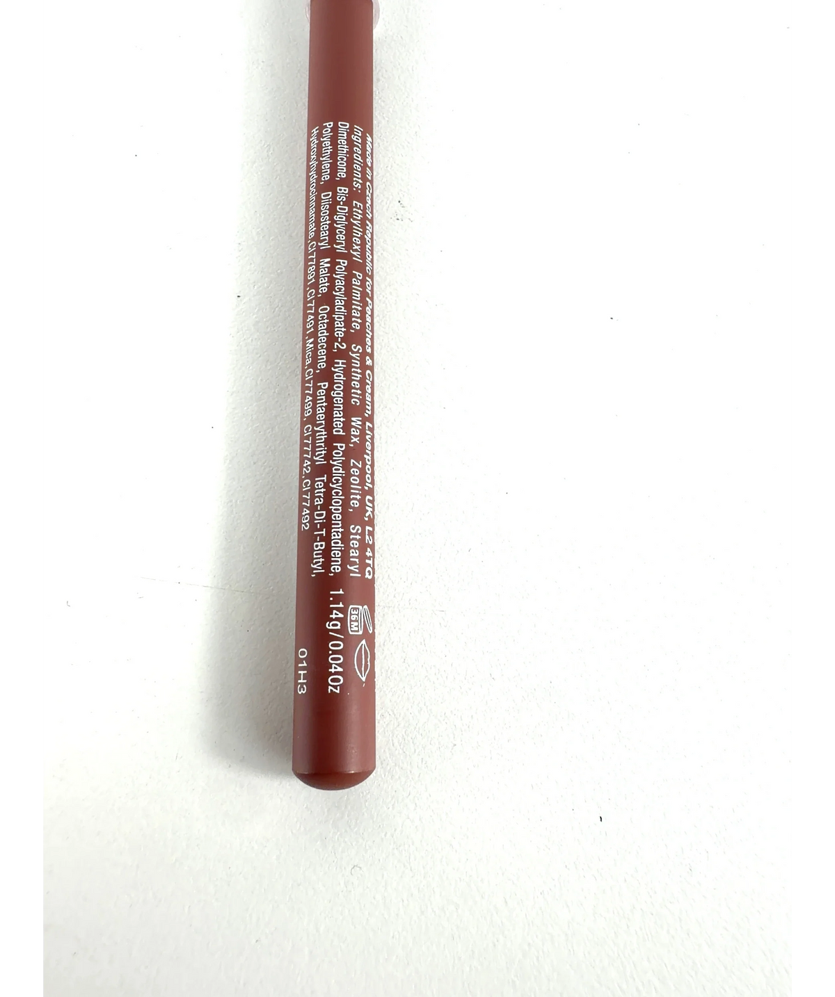 PEACHES AND CREAM Punchline Punchline Lip Liner, size 1.14g — care label