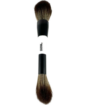 Makeup By Mario F2 Dual-Ended Powder/Bronzer Brush White Size 1