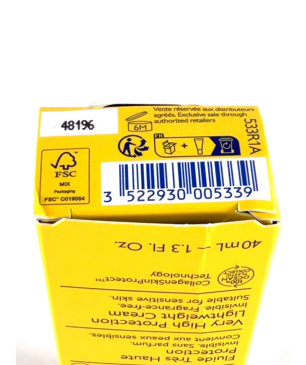 Caudalie Caudalie Very High Protection Lightweight Cream SPF 50+ 40ml, size 40ml — detail