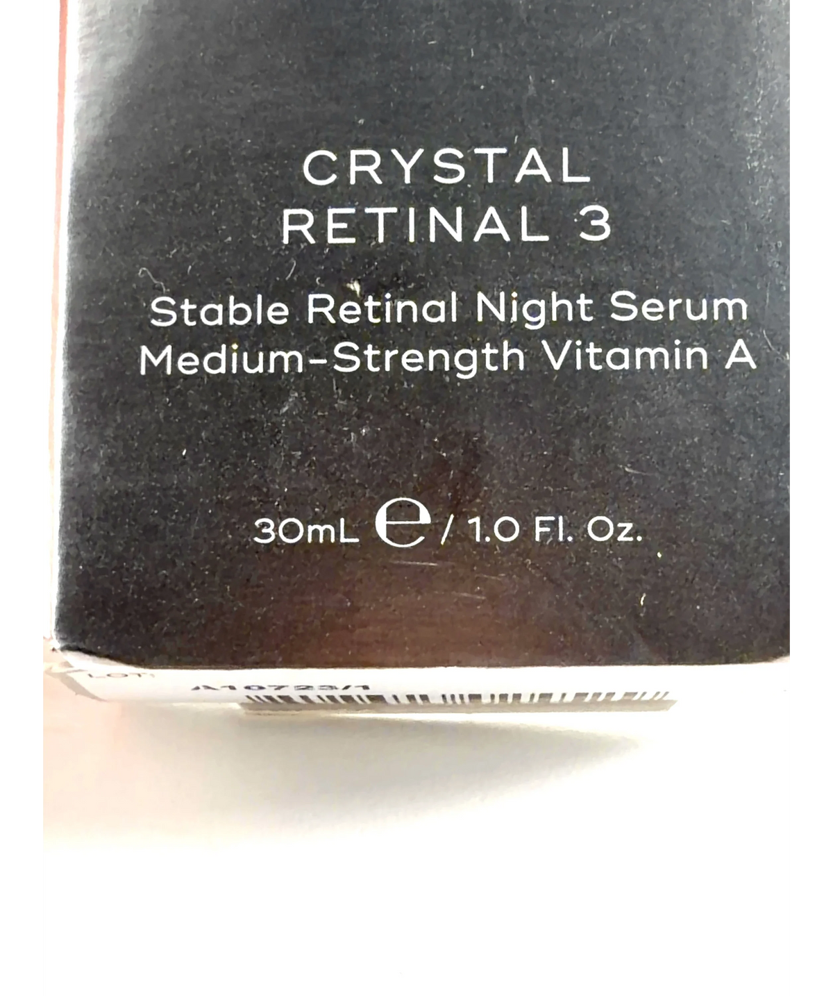 medik8 Crystal Retinal 3, size 30ml — care label