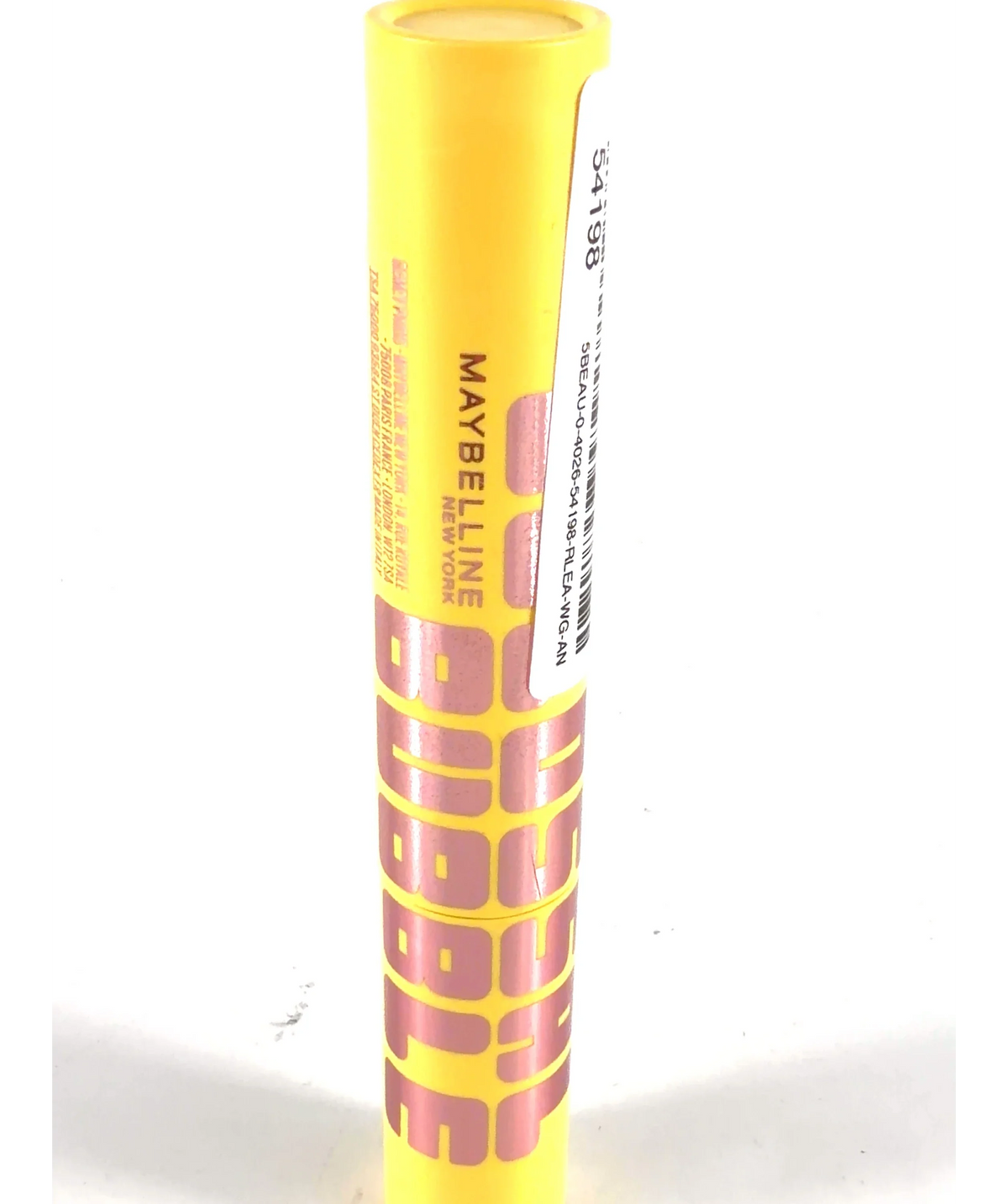 Maybelline Noir/Black Colossal Bubble Mascara, size 10ml — label