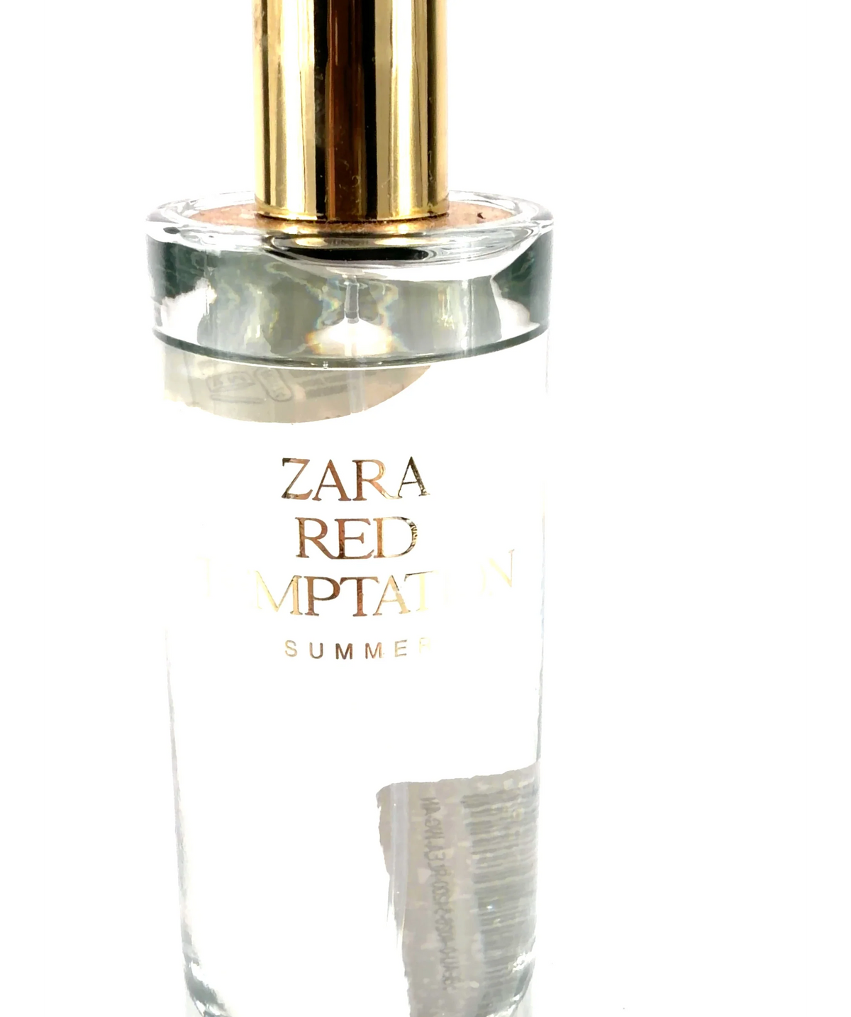 ZARA RED TEMPTATION Red Temptation Summer 100ml, size 100ml — label