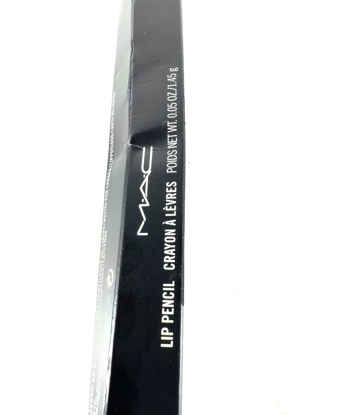 MAC BOLDLY BARE Shade, size 1.45g — label