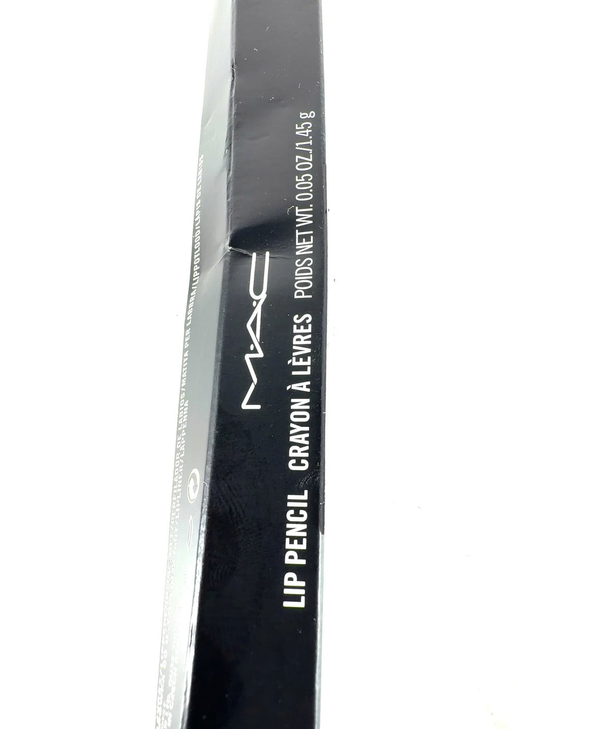 MAC BOLDLY BARE Shade, size 1.45g — care label