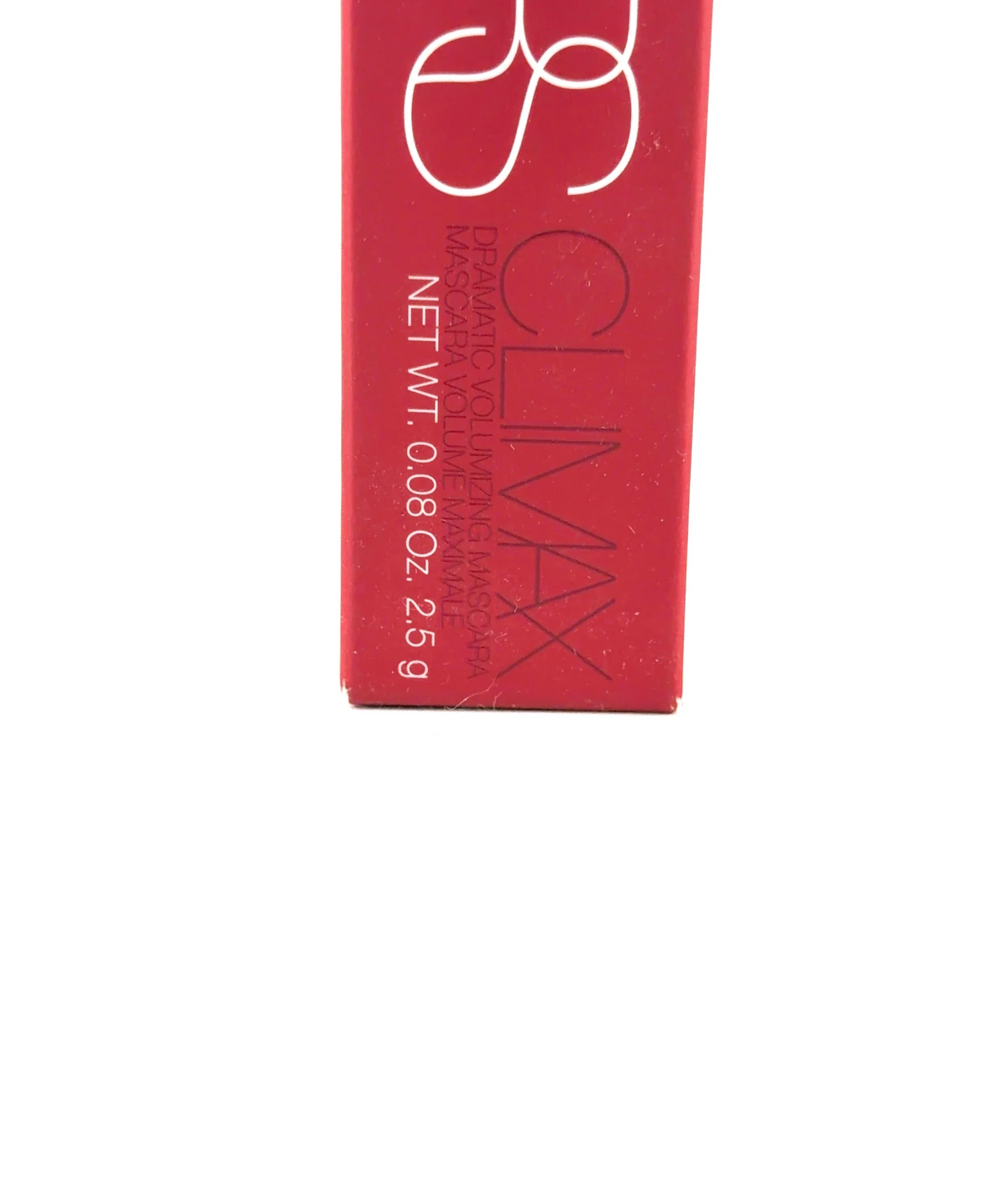 NARS EXPLICIT BLACK 7010 Mini Climax Mascara, size 2.5g — care label
