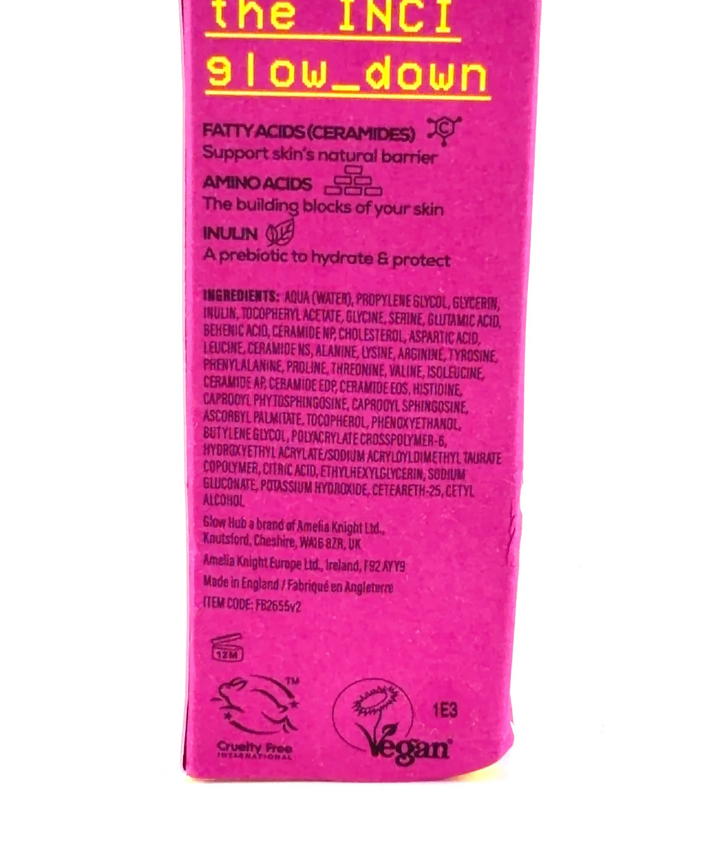 Glow hub The Barrier Builder Facial Serum, size 30ml — fabric detail