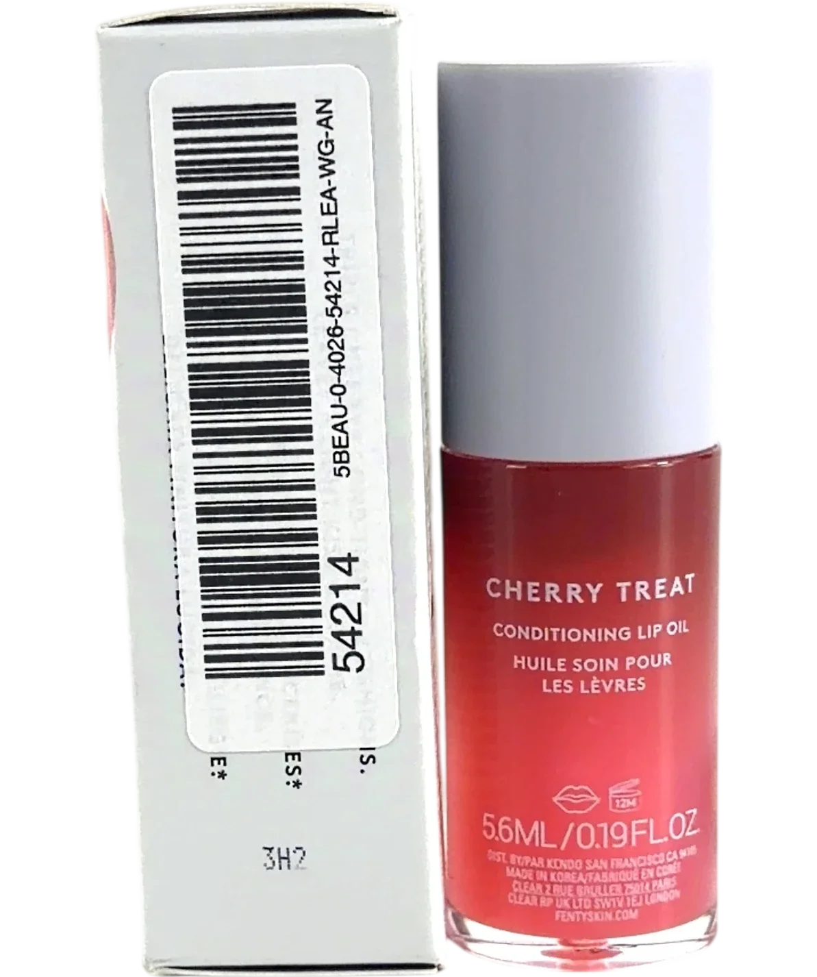 Fenty CHERRY TREAT Cherry Treat Conditioning Lip Oil, size 5.6ml — back