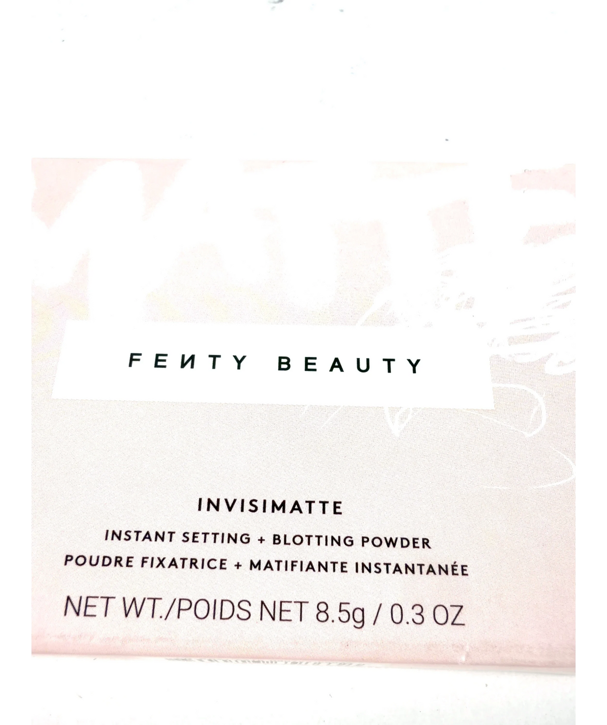 Fenty Universal Invisimatte Instant Setting + Blotting Powder (8.5g), size 8.5g — label