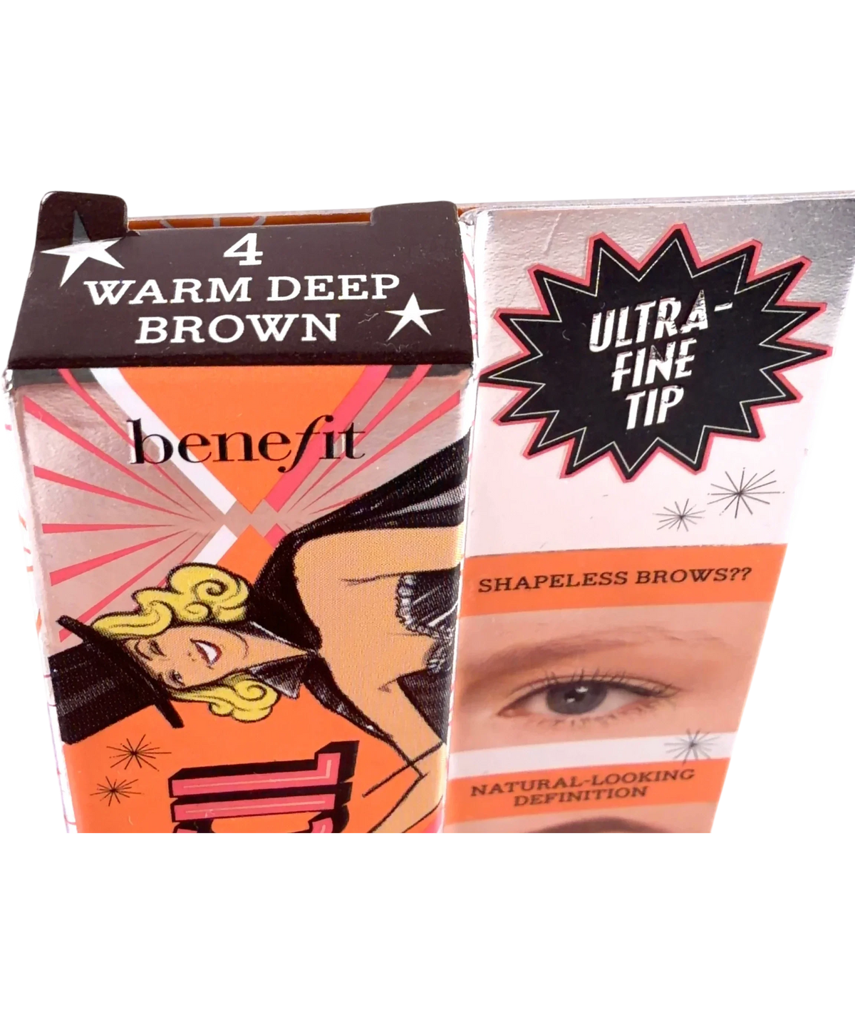 Benefit 4 Warm Deep Brown Precisely, My Brow Pencil, size 0.08g — back