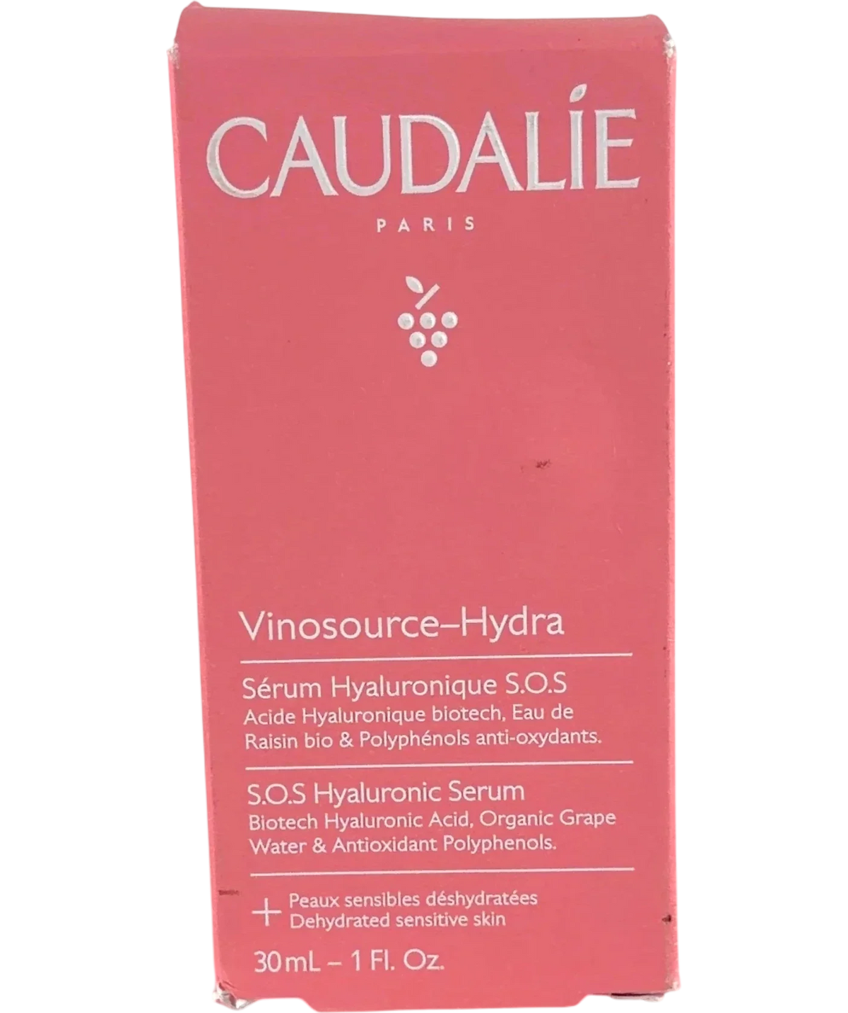 Caudalie VinoHydra S.O.S Hydrating Hyaluronic Serum, size 30ml — front